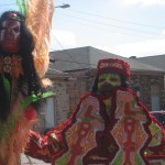 Mardi Gras Indian in New Orleans