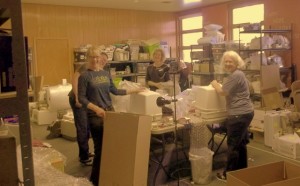 The Sewing Machine Project - shipping day